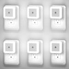 6 Pack Luz nocturna Enchufable, Sunsign Luz de Noche Luz