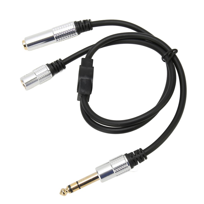 1 Split in 2 Sound Cable 1/4 Inch TRS Stereo