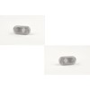 Johns, Side Indicator Left & Right Set Suitable for Nissan Navara D40 10/04- White