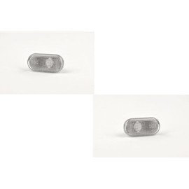 Johns, Side Indicator Left & Right Set Suitable for Nissan Navara D40 10/04- White