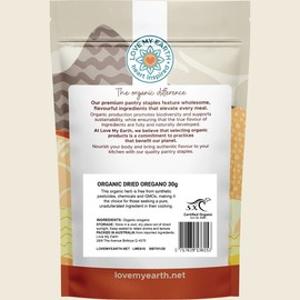 Love My Earth Organic Dried Oregano 30g