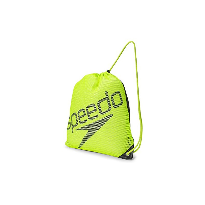 Speedo SD96B07 Mesh Bag M Swim Unisex Clear Green/Black