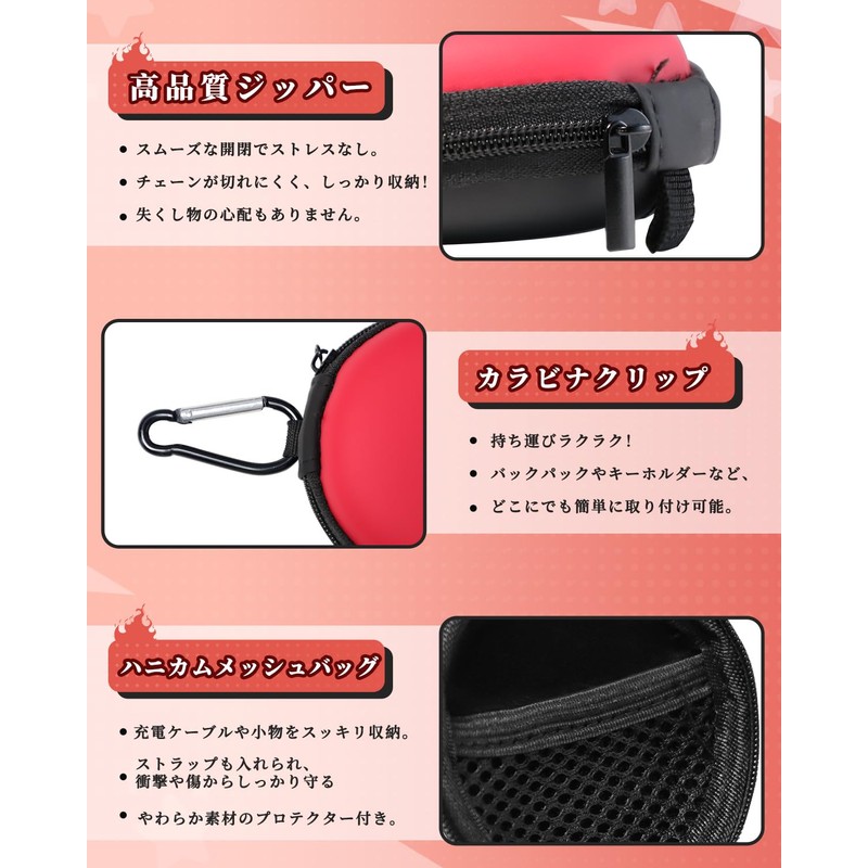 ポケモンGO Plus用OLCLSSキャリングケース+ 2023、ワイヤレススイッチプロコントローラ、ポケモンGO Plus+プレミアムシリコンケース、ブレ防止リストストラップ付き