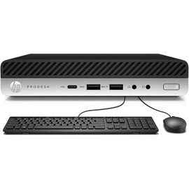 HP Prodesk 600 G3 Micro Computer Mini PC (Intel Quad Core i5-7500T 2.7Ghz, 16GB DDR4 Ram, 1TB SSD, 4K Support, DP, USB 3.0, USB-C) Win 10 Pro (Renewed)