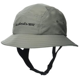 Quiksilver Men's Surfari Bucket 2.0 Surf Hat, Quarry 241