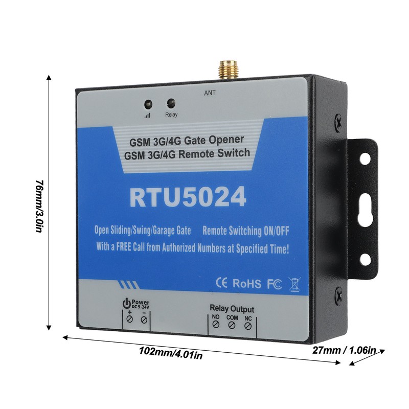 Mobile Phone Access Controller 3G 4G SMS Control for Industrial