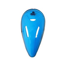 DSC Surge Cricket Abdominal Guard (Blue, Size: Boys) | Material: Cotton and Poly | for Workout, Gym, Cricket and Other Sports | Border bound with foam casing