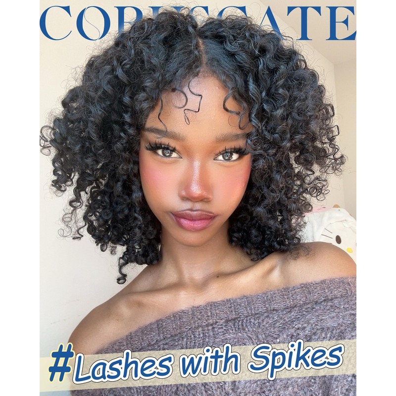 CORUSCATE Lash Clusters Spikes 16mm-22mm Lash Spikes Fairy Eyelash Spiky