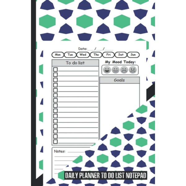 Daily Planner To Do List Notepad: Daily Task Notebook Organizer