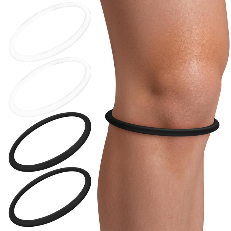 Patella Knee Strap Knee Brace Patella Band 4 Pack, Athletics
