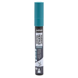 Pebeo 7A Opaque Emerald Green Fabric Marker - 4M
