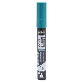 Pebeo 7A Opaque Emerald Green Fabric Marker - 4M