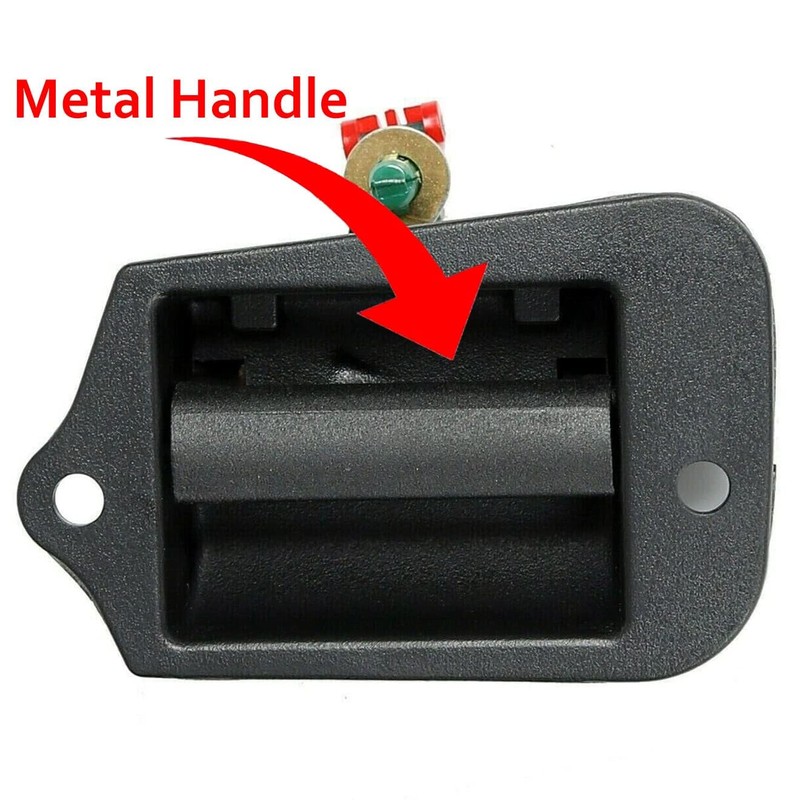 ECOTRIC Upgrade Extended Cab Door Handle Compatible with 1994-2004 Chevy