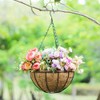 FDGARDEN 2PCS Hanging Basket Liners Coco Liner 10 Inch Round