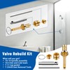 Enhon Valve Rebuild Kit Replacement for REB-VALVE, Compatible with Symmons