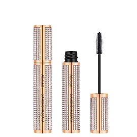 Home VIBELY Diamond Mascara Impermeable Largo Curling Extensión Pestañas Micro Ojos Maquillaje Cosméticos                                             