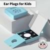 Kids Ear Plugs Red, Noise Reducing Ear Plugs with Four