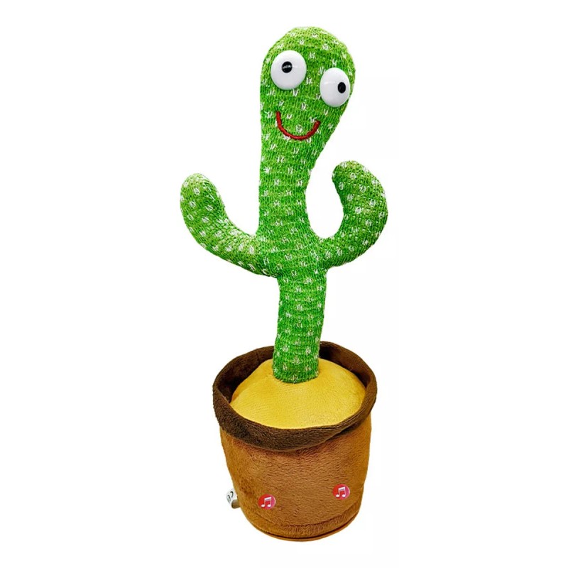 Cactus Bailarin Con Musica Y Luz Canciones Repite Voces Mli