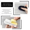 BlingKingdom 2 PCS Self-Adhesive Push-Pull Handles No-Drilling Cupboard Pulls Plastic