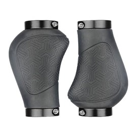 Bike Handlebar Grips,Ergonomic Design Double Lock On Bicycle Grips Widen Holding Rubber Grips for MTB Bikes Mountain Bike (Color 6)