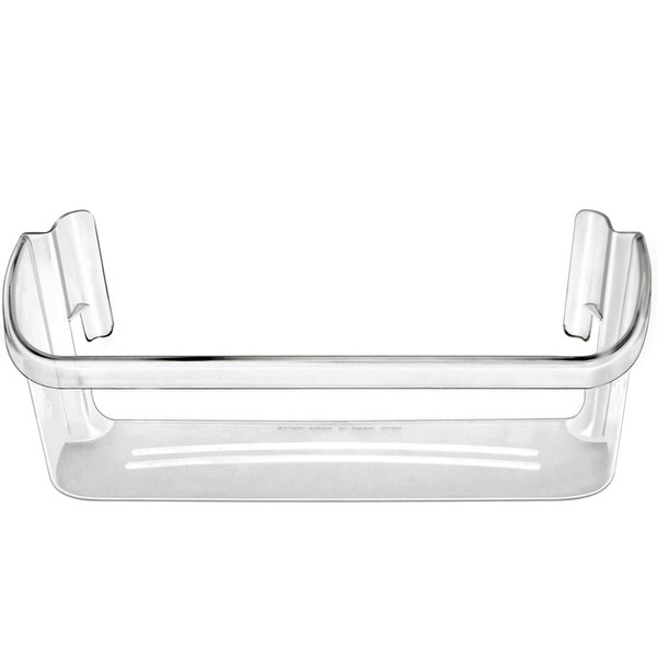 240323002 Refrigerator Door Bin Shelf Compatible with Frigidaire or Electrolux, Bottom 2 Shelves on Refrigerator Side, Single Unit, Clear, Replaces PS429725, AP2115742, AH429725，