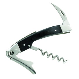 Sommelier Kellnermesser, Pakkaholz-Schalen, Nylonetui,