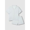 JAJU [JAJU] JAJU AIR Cooling 3/4 Pajama Set_Mint Grey