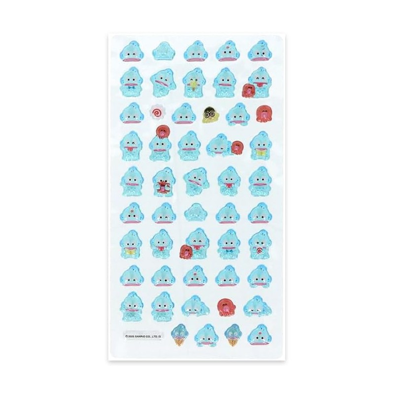 Sun-Star Stationery S8815097 Hanguyodon Sanrio Characters Goods, Bonbonbonbon Drop Sticker,