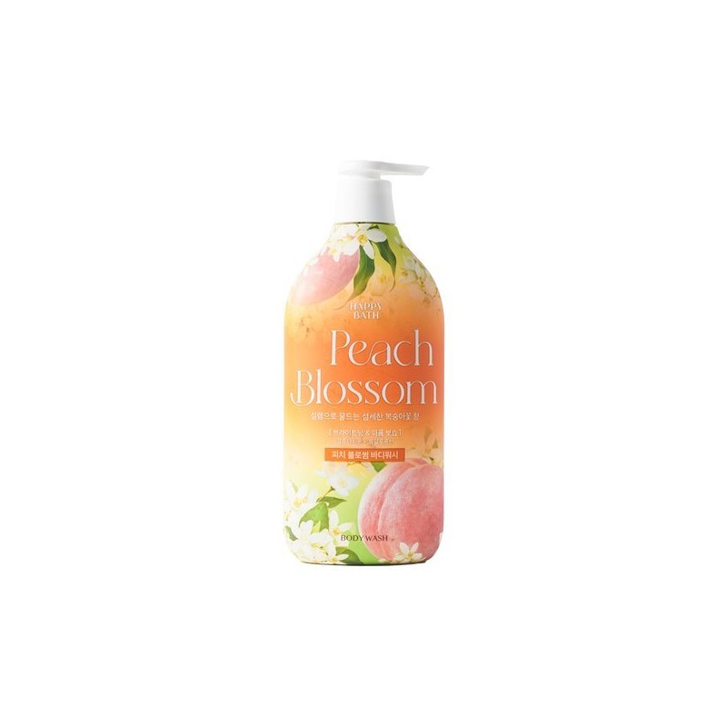 Happy Bath 해피바스 핑크 피치 블라썸 바디워시 900g Happy Bath