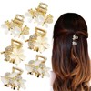 6 PCS Mini Rhinestone Claw Clips Opal Claw Clip Non-slip