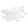 iDesign 2-Tier Coffee Pod Holder Lidded Bin, Plastic Pantry and