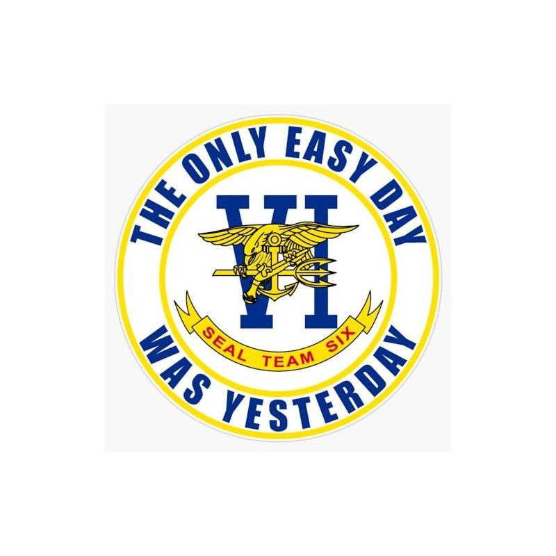 Seal Team 6 Window Bumper Sticker Decal 5"