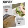 BOTEMY B9171 Copper Kitchen Sink Drain Kit 3 1/2 Sink