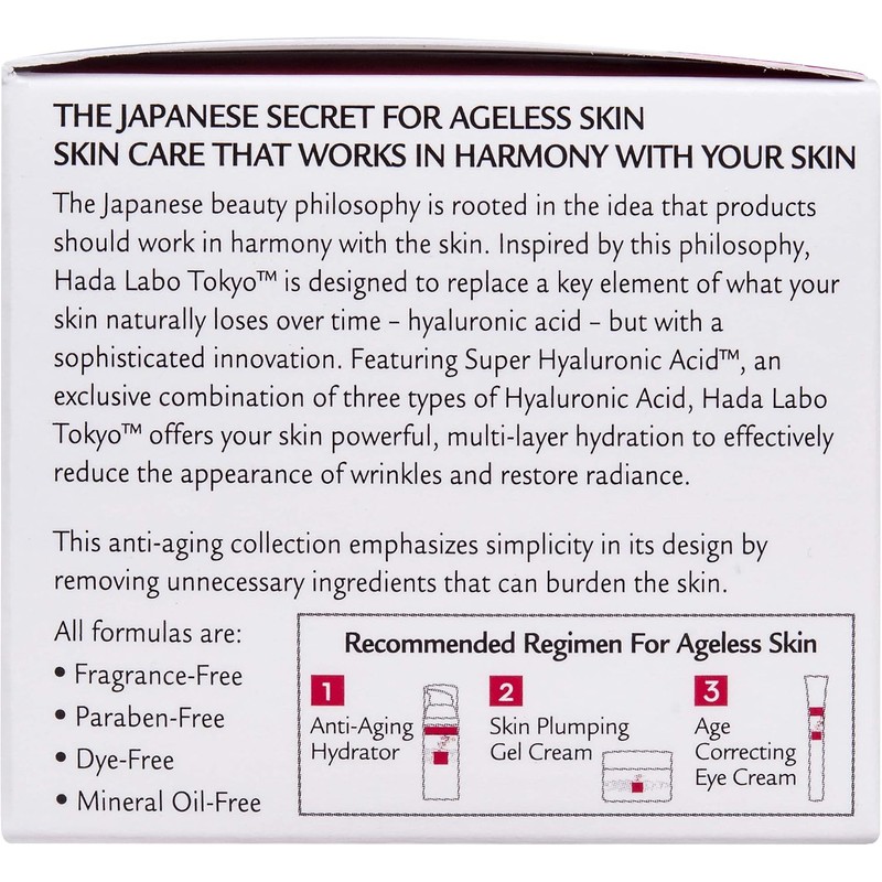 Hada Labo Tokyo Skin Plumping Gel Cream, 1.76 Ounce