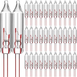 360 Count 2.5V Christmas Mini Lights Replacement Bulbs Incandescent Wire String Lights Indoor Outdoor Christmas 50/100/150/200 Count Lights Decorations for Xmas Tree Home (Warm White Bulb)