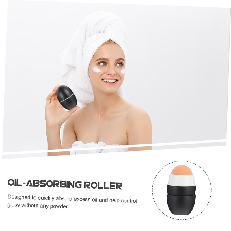 Angoily Angoily Portable Volcanic Stone Face Roller Simple Volcanic Stone