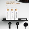 GMISUN Shampoo and Conditioner Dispenser, Refillable White Shampoo and Conditioner
