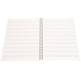 Alomejor Papel manuscrito Cuaderno de partituras en Cuaderno de m¨²sicos con 50 p¨¢ginas para copiar y Escribir partituras(26 * 20 * 2cm-Oso Amarillo)