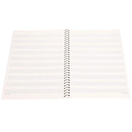 Alomejor Papel manuscrito Cuaderno de partituras en Cuaderno de m¨²sicos con 50 p¨¢ginas para copiar y Escribir partituras(26 * 20 * 2cm-Oso Amarillo)