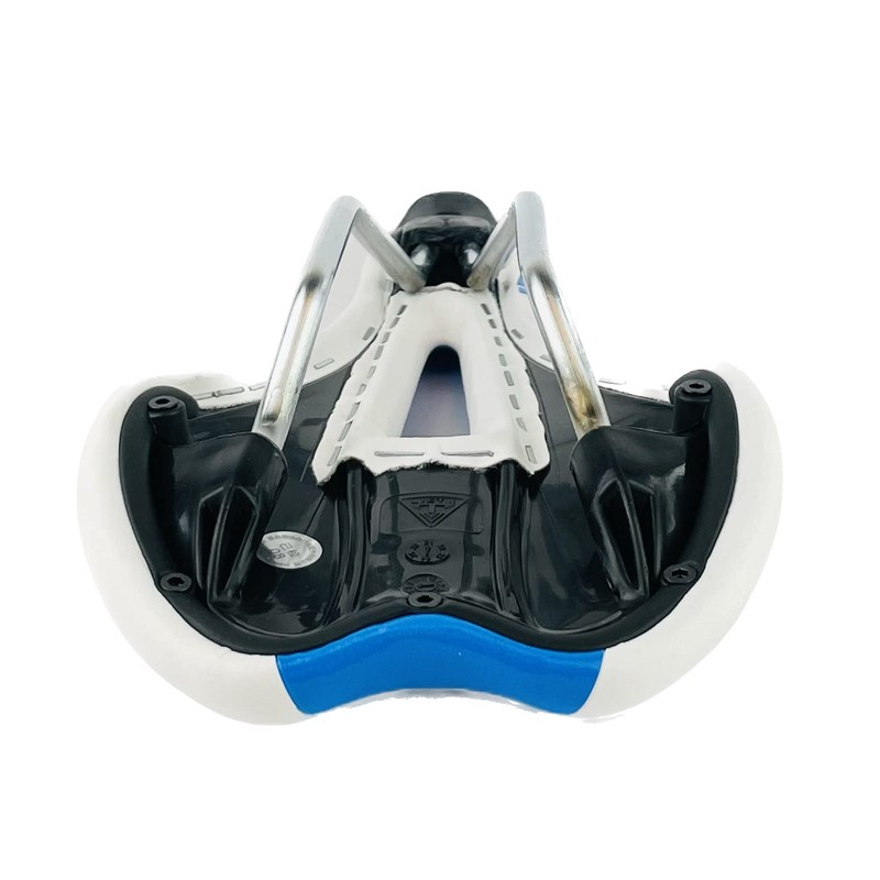 INION White/Blue Gel Bicycle Seat Bicycle Saddle Mountain Bike Touring