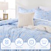 Yibeizi Queen Comforter Set, Cooling Lightweight Summer Bedding Comforter Sets,