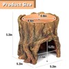 SAHENITEANA Reptile Hide, Bearded Dragon Toys Accessories for Tank, Leopard