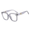 Shiratori Blue Light Blocking Glasses Rectangle Chic Preppy Look MultiColor