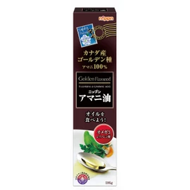 Nippon Japanese Flour Linseed Oil, 6.5 oz (186 g)