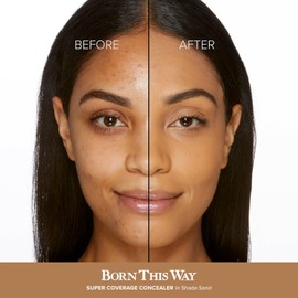 Too Faced Born This Way Super Coverage Multi-Use Concealer, 0.46 fl. oz., Sand