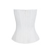 Muse Mesh Corset Top - White - Size: L