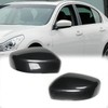 Carbon Fiber Rearview Side Mirror Cap Cover Trim For INFINITI