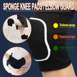 Volleyball knee pads/elbow pads, soft and breathable, suitable for football, basketball, yoga, running, cycling exercises, and suitable for both men, 