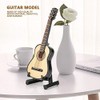 Hilitand Miniature Guitar for Guitar. Mini Musical Ornaments Handmade Home
