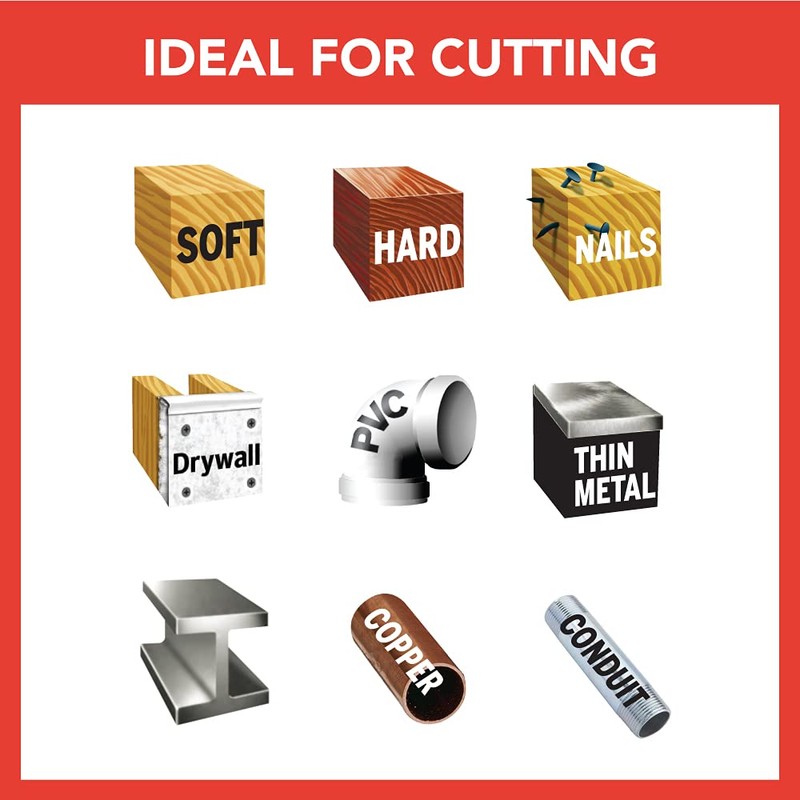 Dremel MM482 Bi-Metal Flush Cut Oscillating Multitool Blade, Ideal for